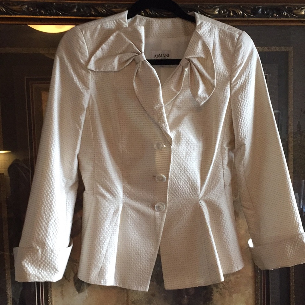 ARMANI COLLEZIONI Jacket Made in Italy Size 4